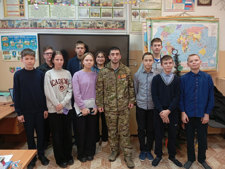 Встреча с участником СВО на Украине.